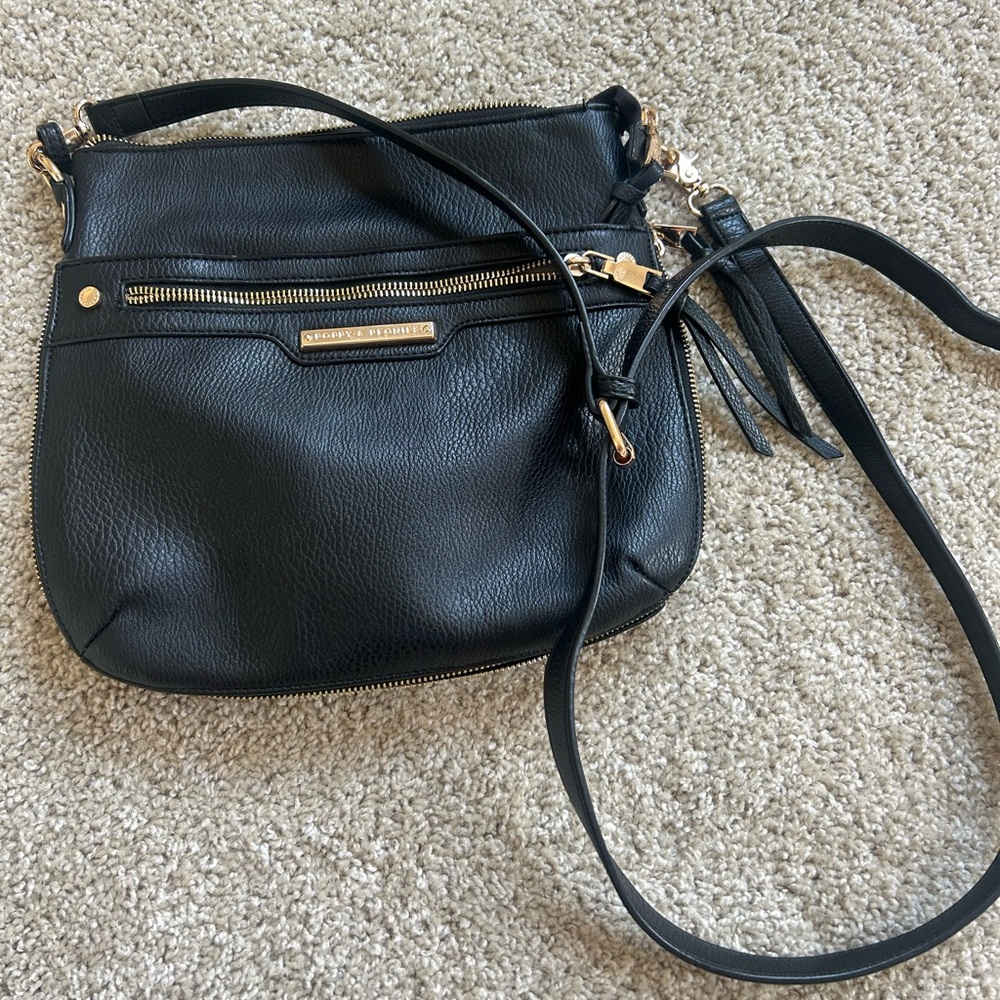 Poppies and Peonies Crossbody Bag and Wristlet